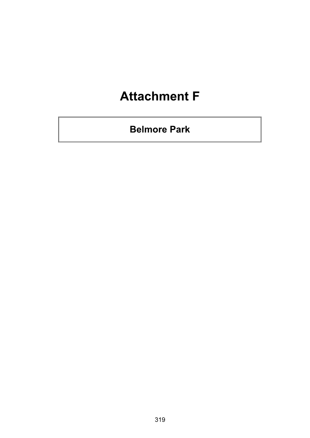 Attachment F