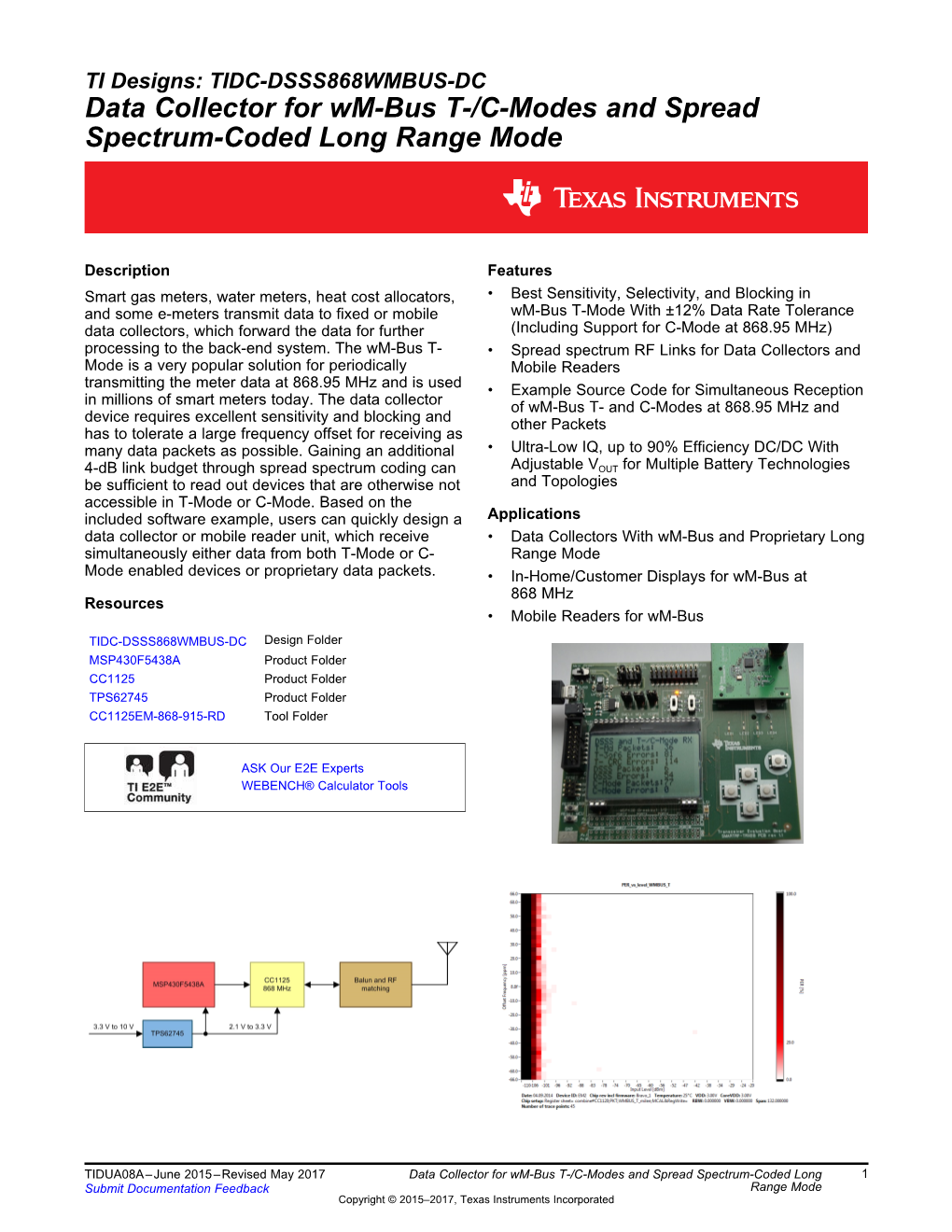 TIDC-DSSS868WMBUS-DC Data Collector for Wm-Bus T-/C-Modes and Spread Spectrum-Coded Long Range Mode