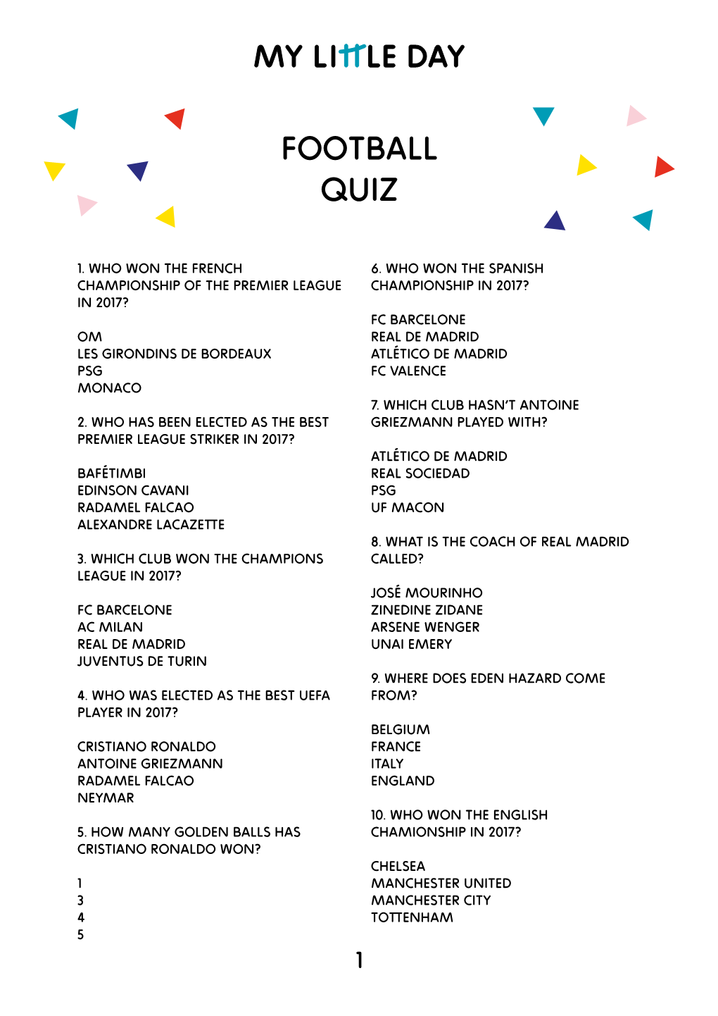 Football Quiz