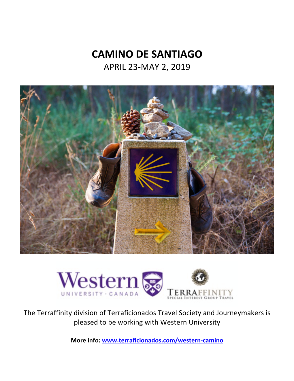 Camino De Santiago April 23-May 2, 2019