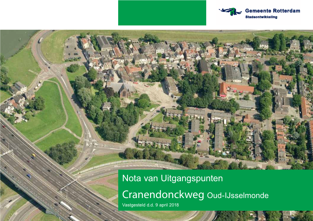 Cranendonckweg Oud-Ijsselmonde Vastgesteld D.D