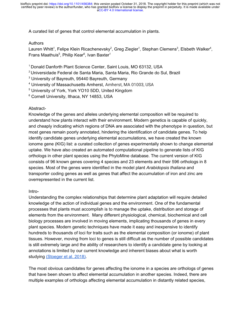 Downloaded from Phytozome for Each Organism-To-Organism Combination of Species in the Primary List, Plus Glycine Max, Sorghum ​ ​ ​ Bicolor, Setaria Italica, and S