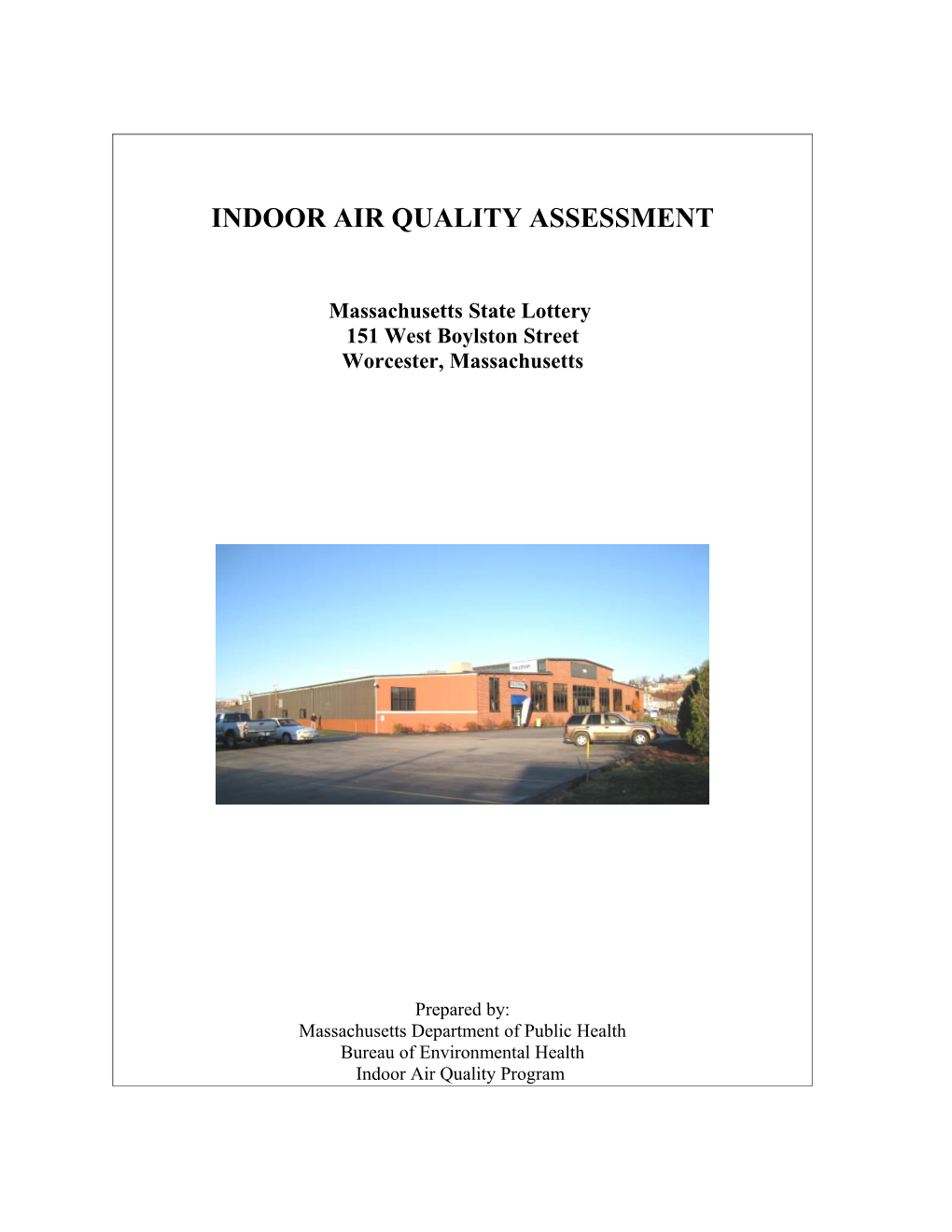 Indoor Air Quality Assessment s10