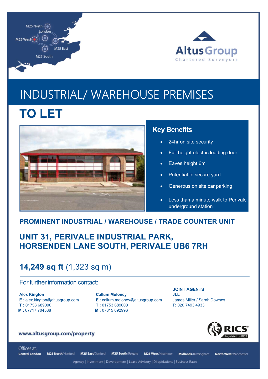 Industrial/ Warehouse Premises