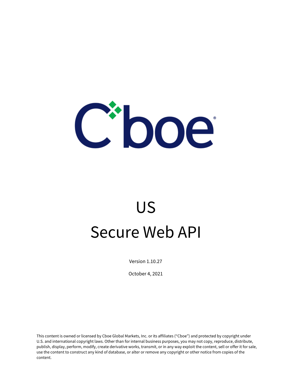 Secure Web API