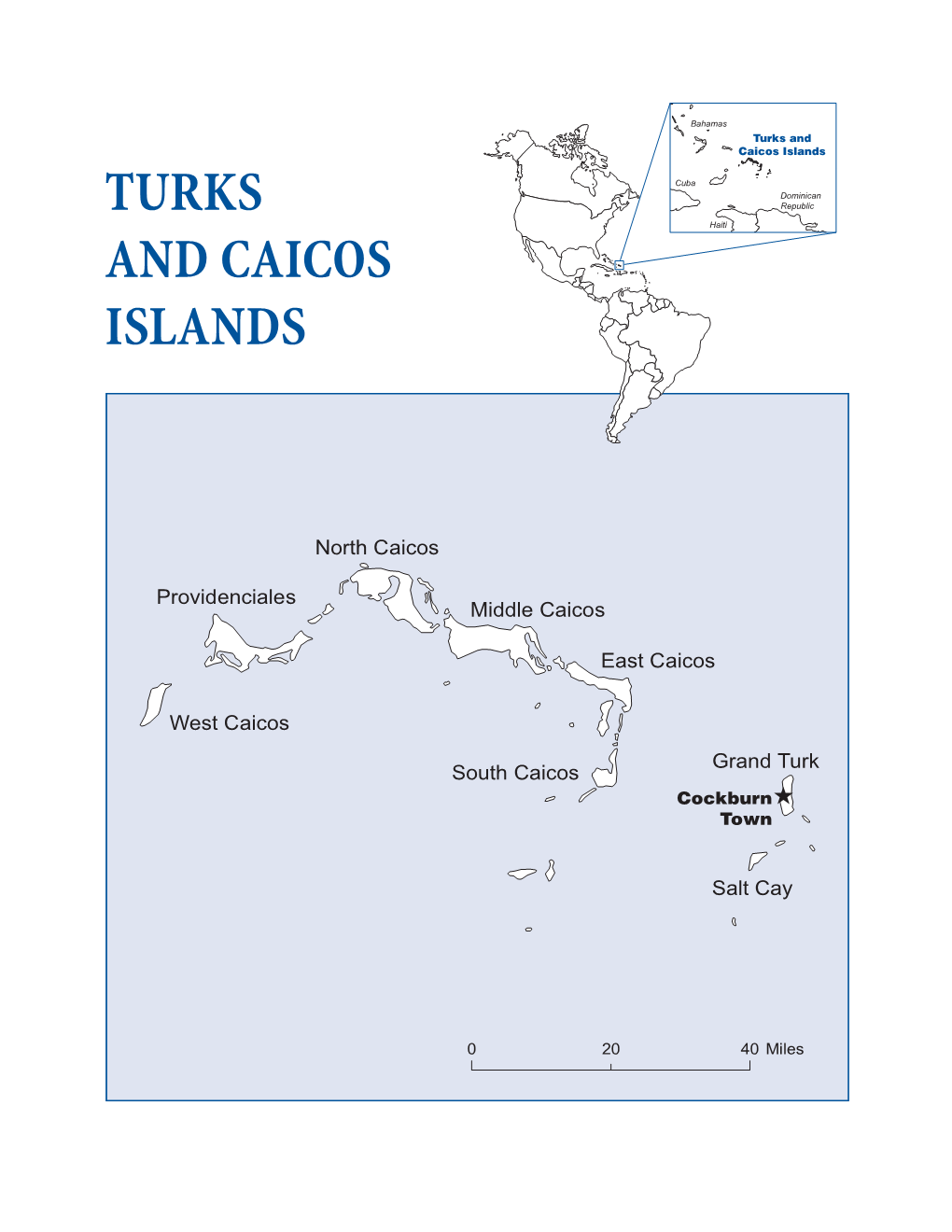 Turks and Caicos Islands Country Profile Health in the Americas 2007