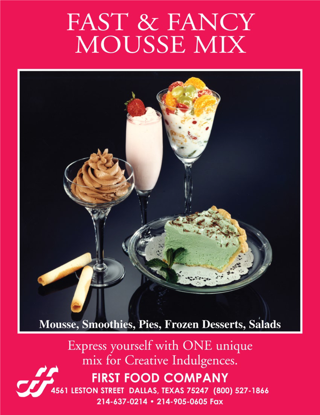 Fast & Fancy Mousse