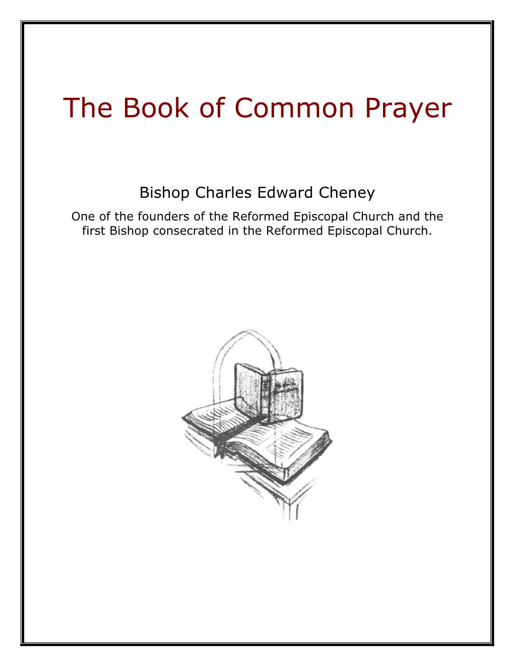 The Book of Common Prayer