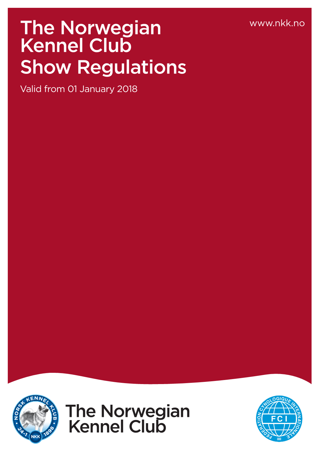 The Norwegian Kennel Club Show Regulations