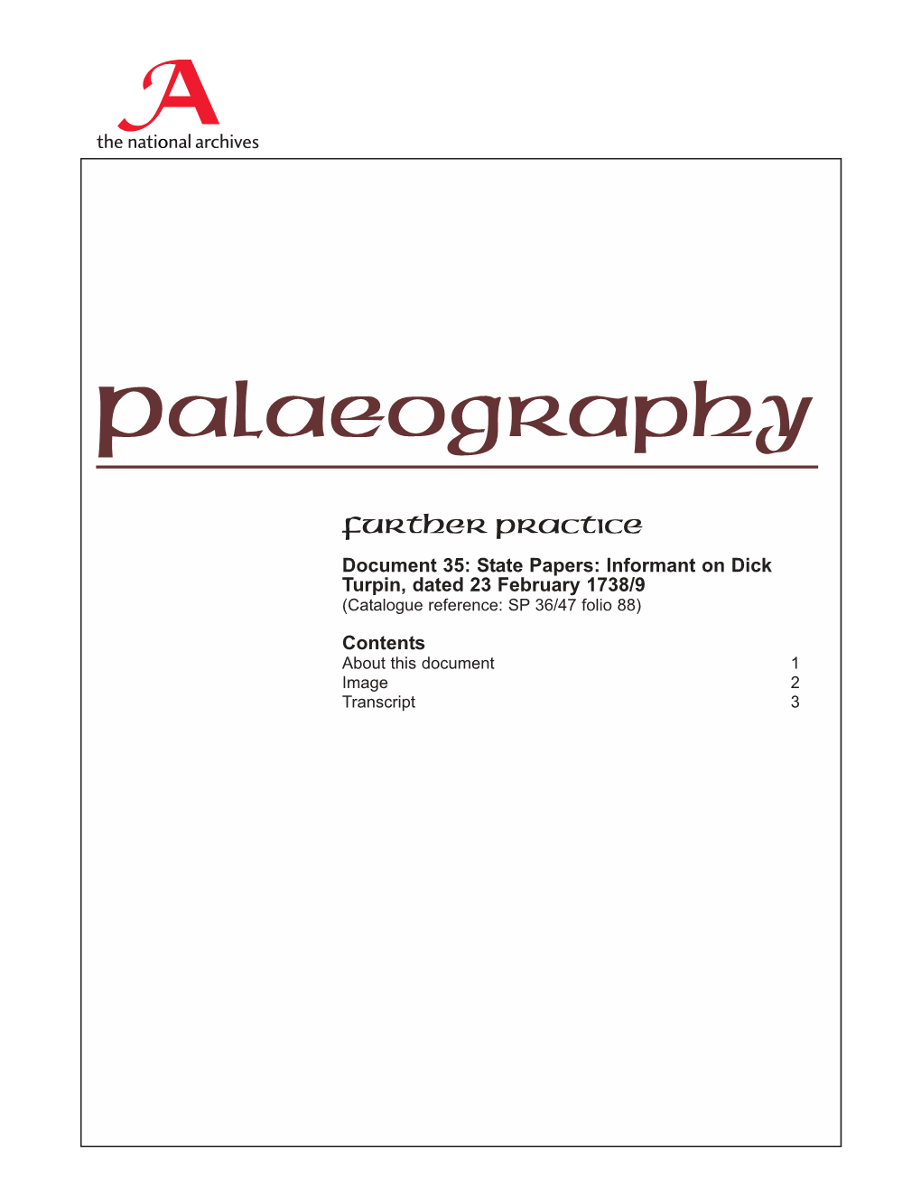 Palaeography