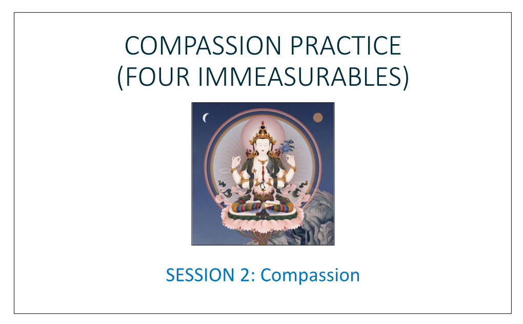 Compassion Practice (Four Immeasurables)