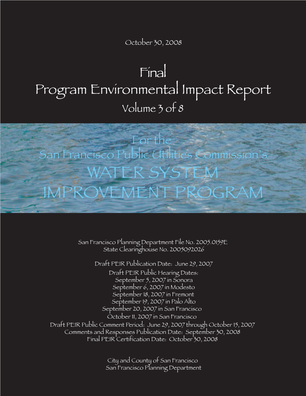 Water System Improvement Program