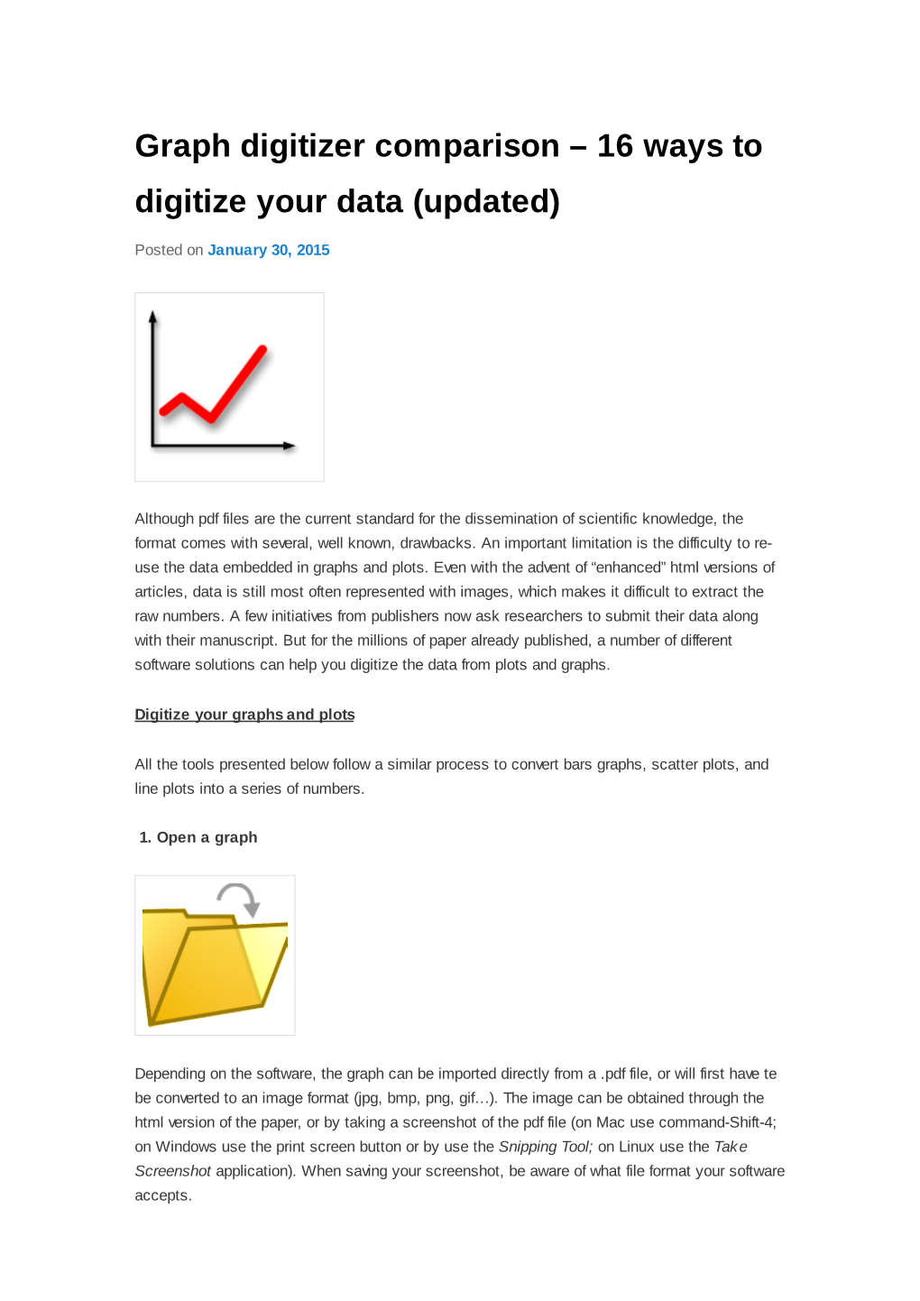 Graph Digitizer Comparison – 16 Ways to Digitize Your Data (Updated)