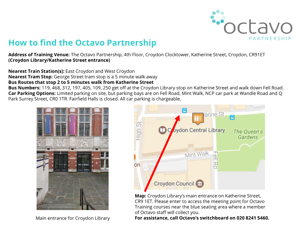 Octavo Venue Details