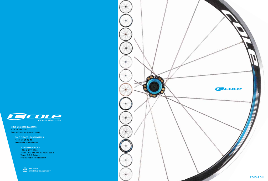 Cole Wheels 2010 Catalog