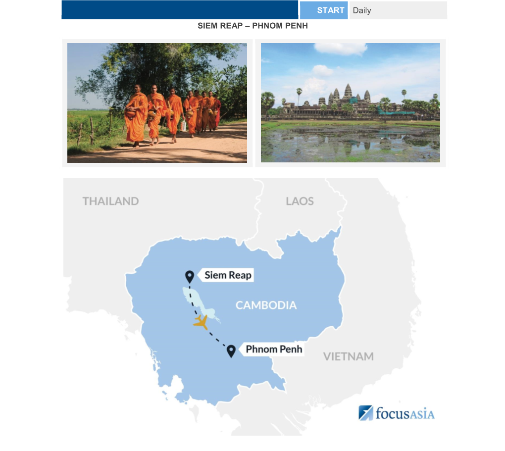 HIGHLIGHTS of CAMBODIA VALIDITY 01.10.20 – 30.09.21 5 DAYS / 4 NIGHTS TYPE Private Roundtrip