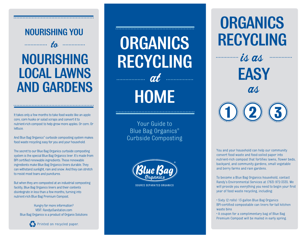 Organics Recycling Home