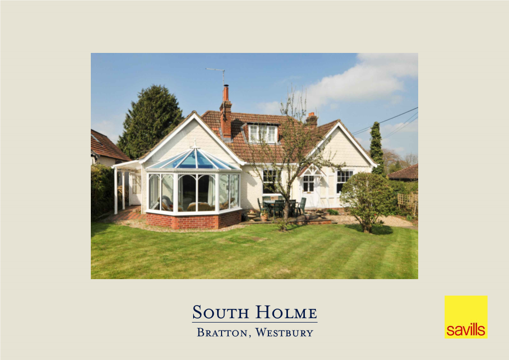 South Holme Bratton, Westbury a CHARMING DETACHED FAMILY HOME with ANNEXE, SITUATED in a QUIET BACKWATER WITHIN a POPULAR WILTSHIRE VILLAGE