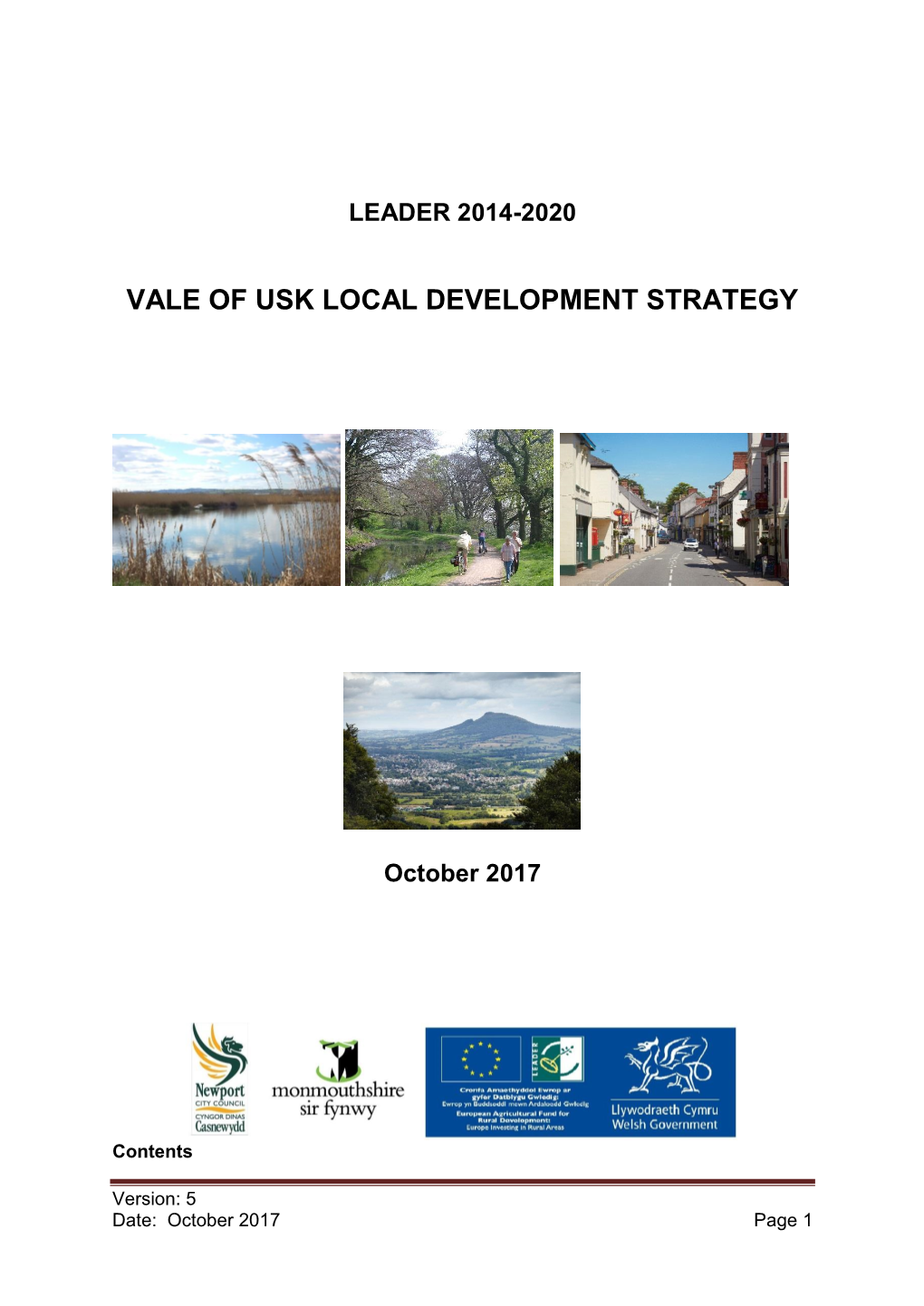 Vale of Usk Local Development Strategy