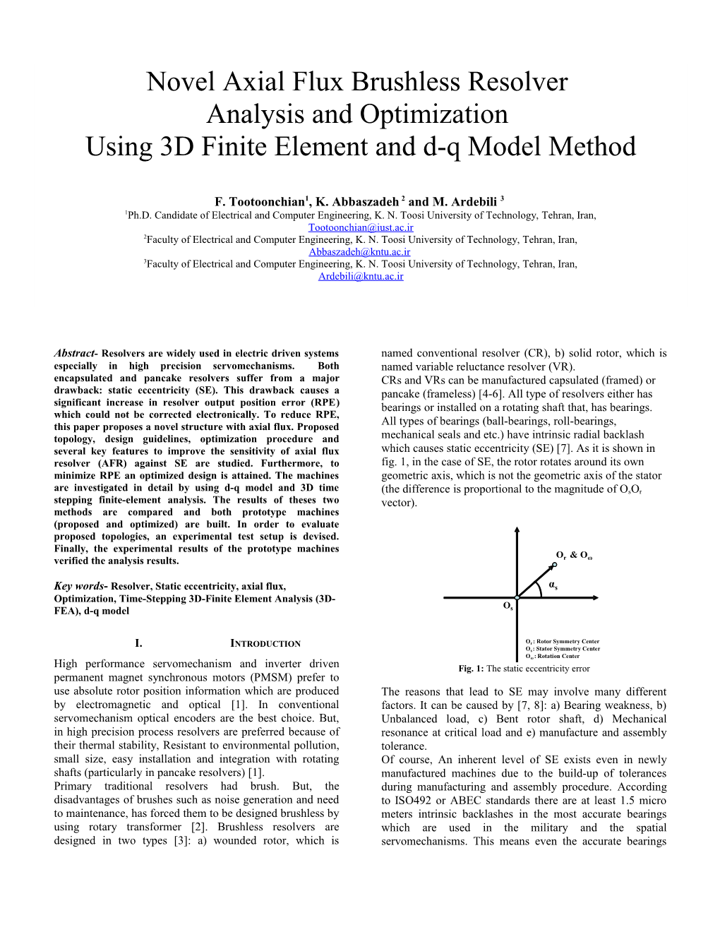 A Novel Axial Flux Resolver