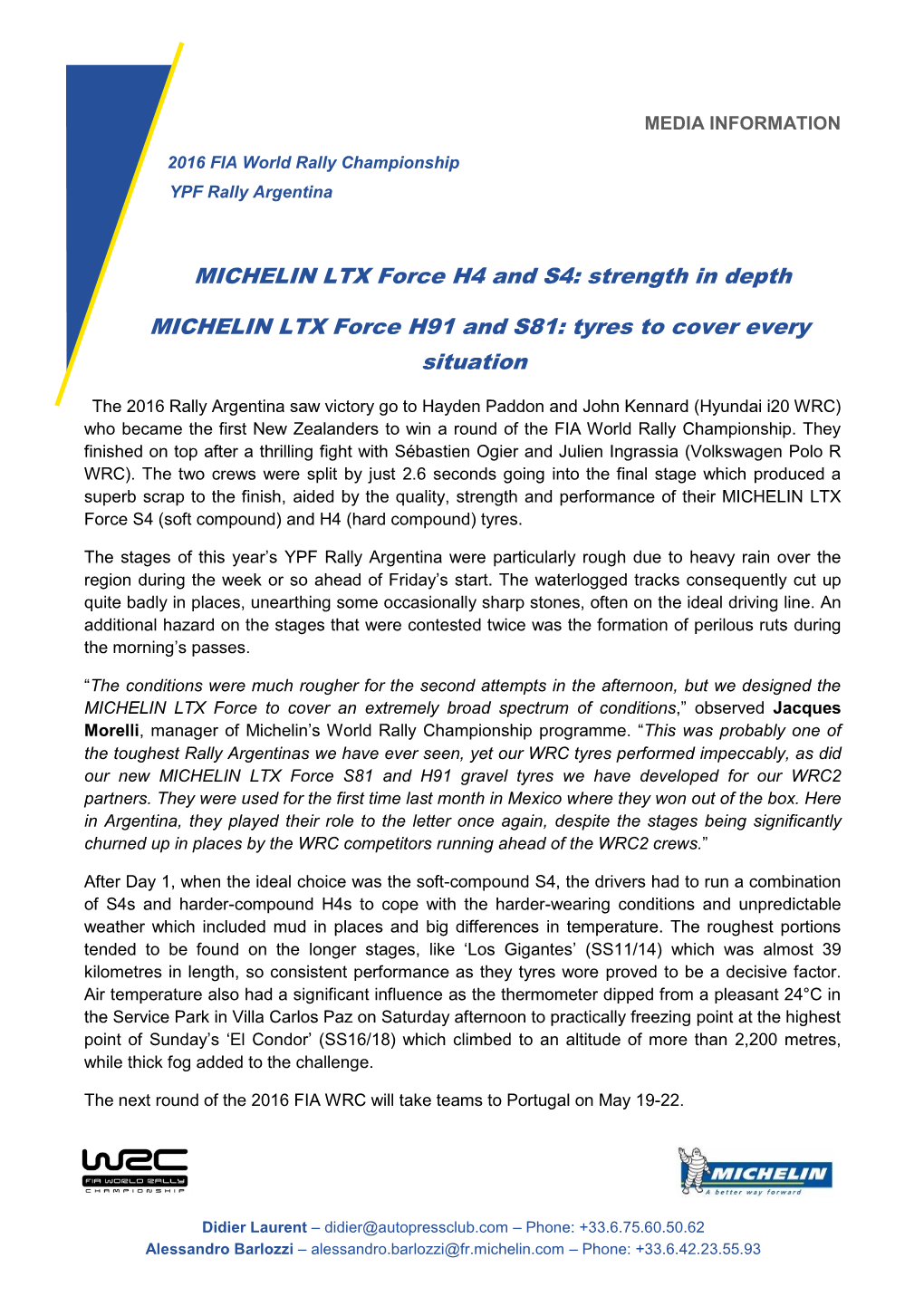 MICHELIN LTX Force H4 and S4: Strength in Depth