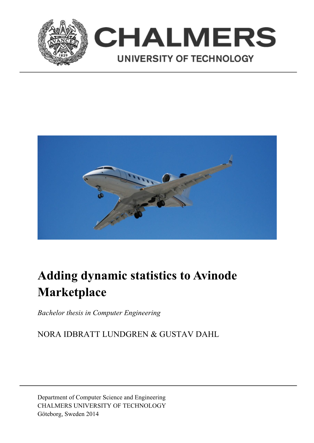 Adding Dynamic Statistics to Avinode