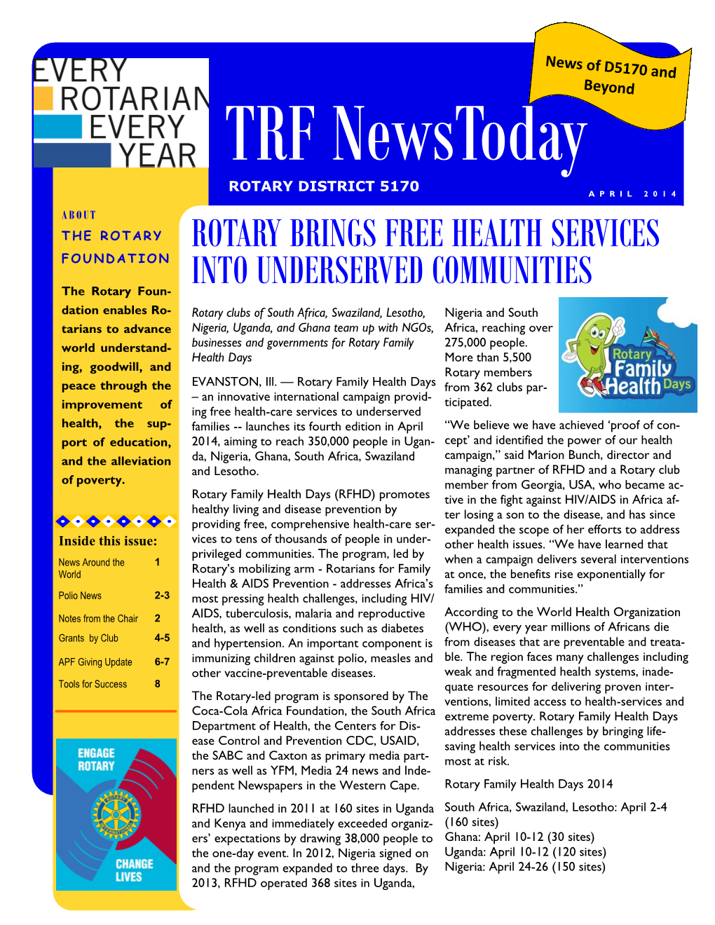 Rotary Brings Free Health Services Into Underserved