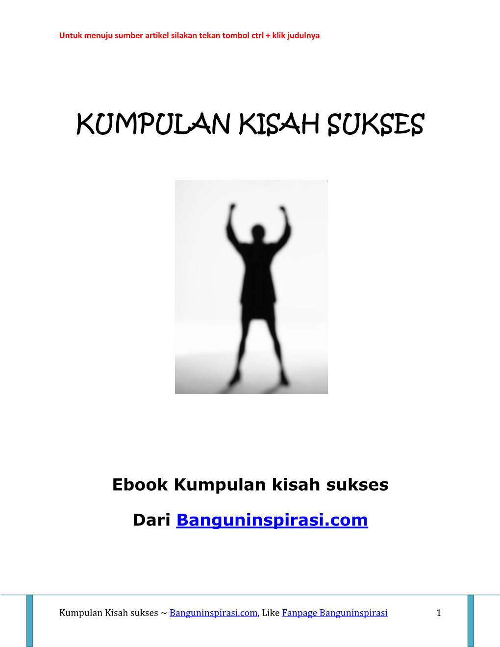 Ebook Kumpulan Kisah Sukses Dari Banguninspirasi.Com