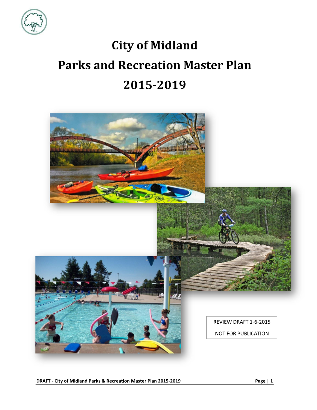 City of Midland Parks and Recreation Master Plan 2015-2019