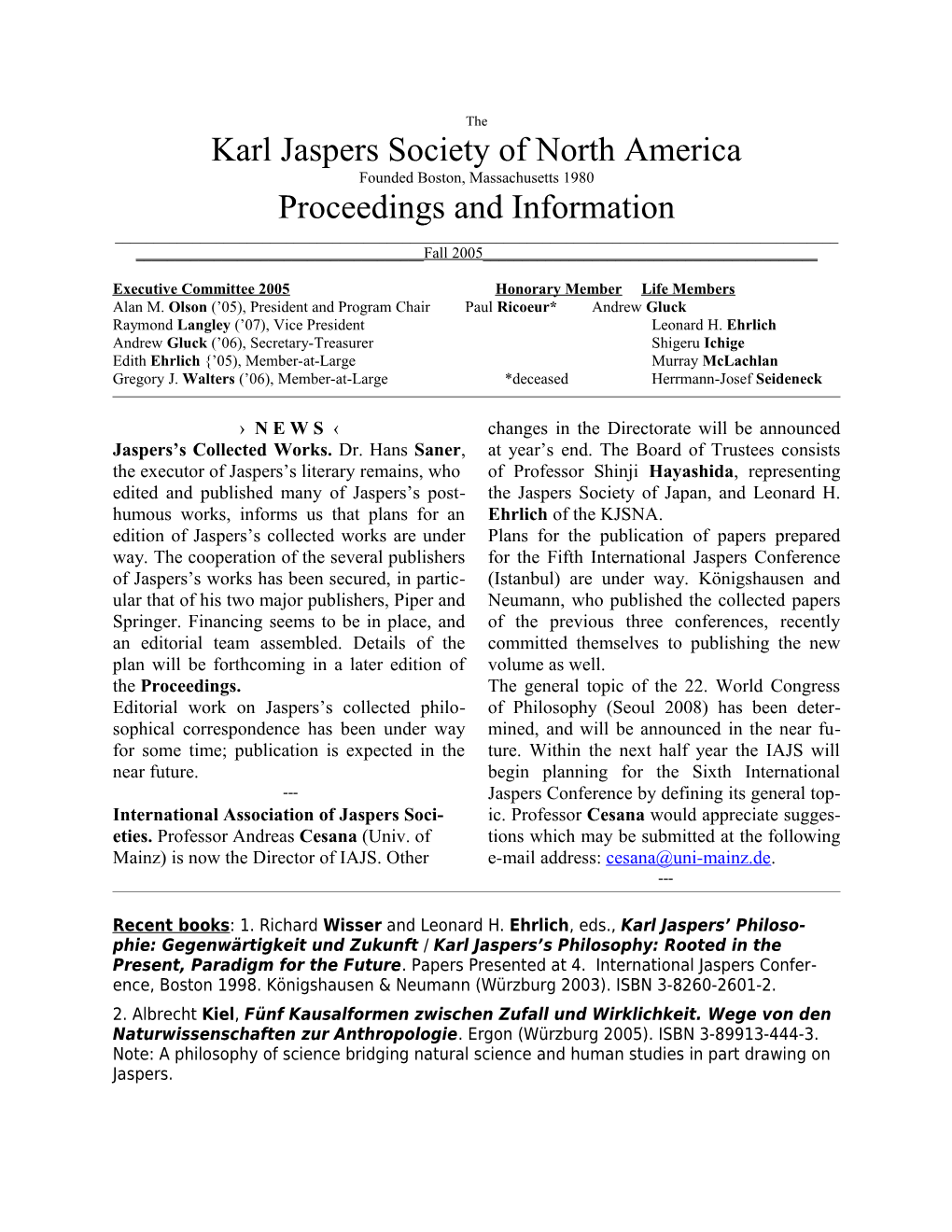 Karl Jaspers Society of North America s1