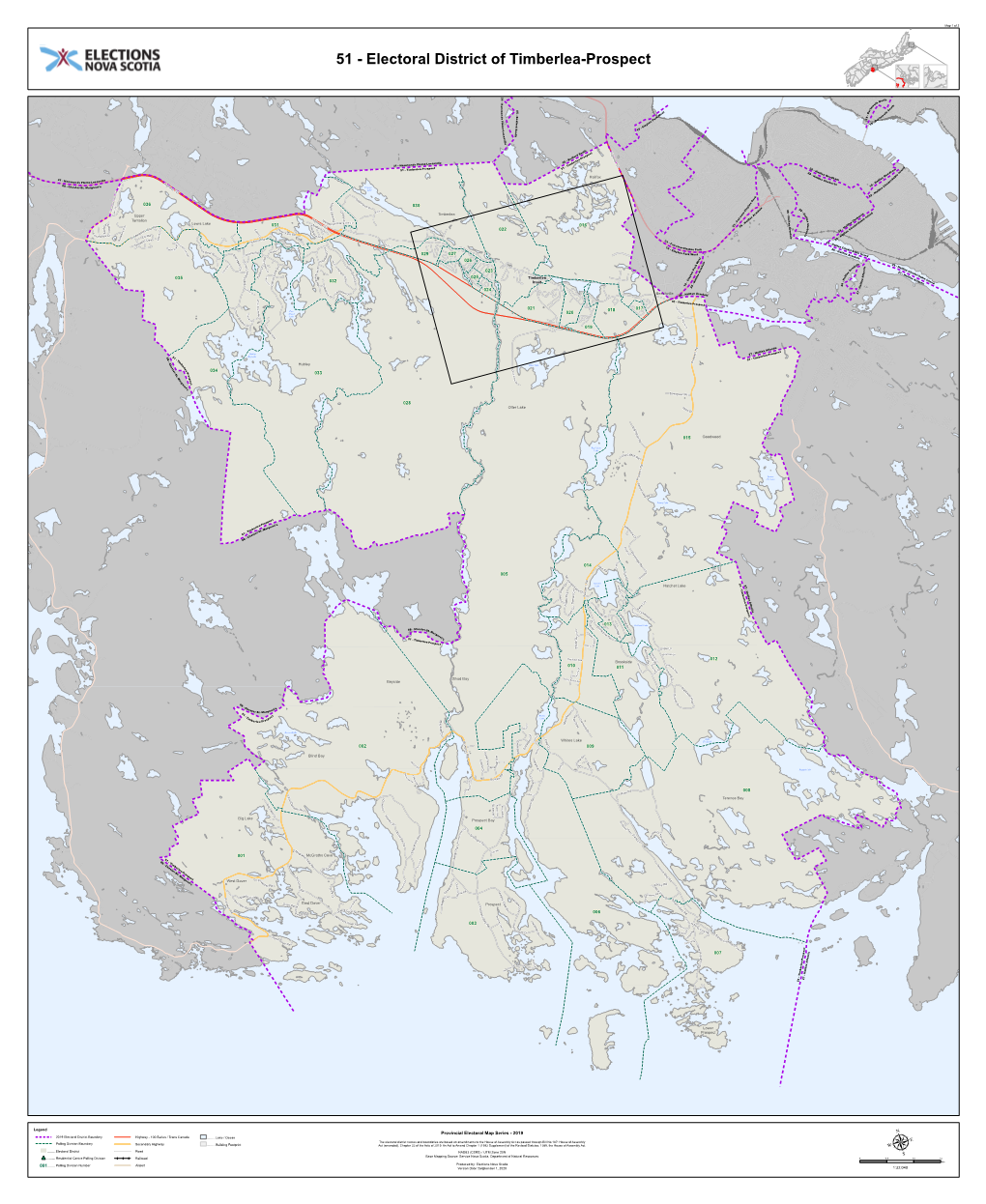 51 - Electoral District of Timberlea-Prospect