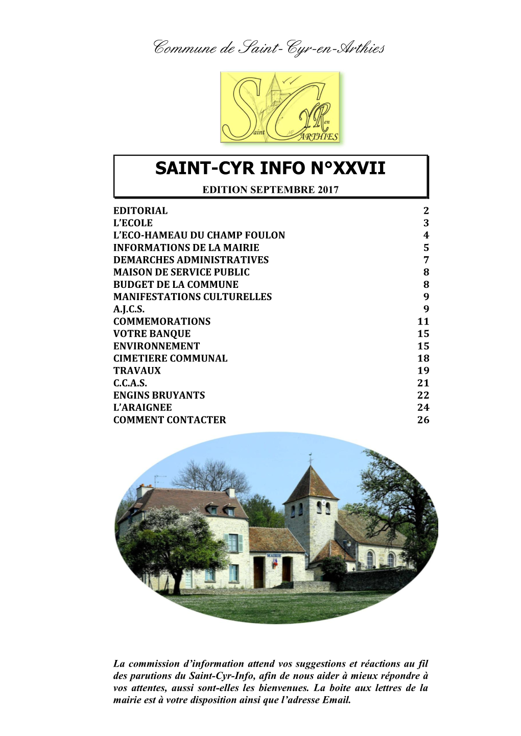 Commune De Saint-Cyr-En-Arthies