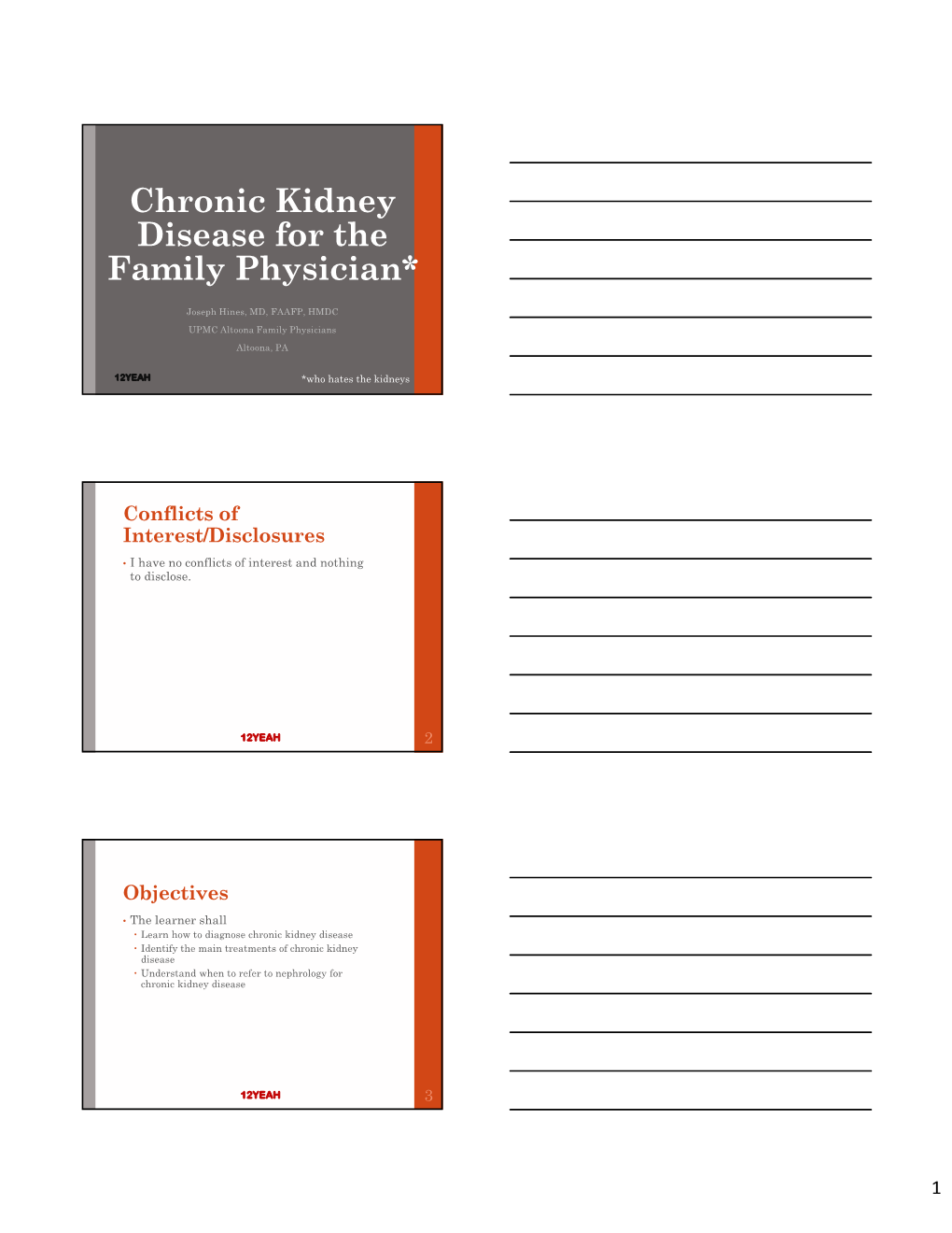 Chronic Kidney Disease for the Family Physician*