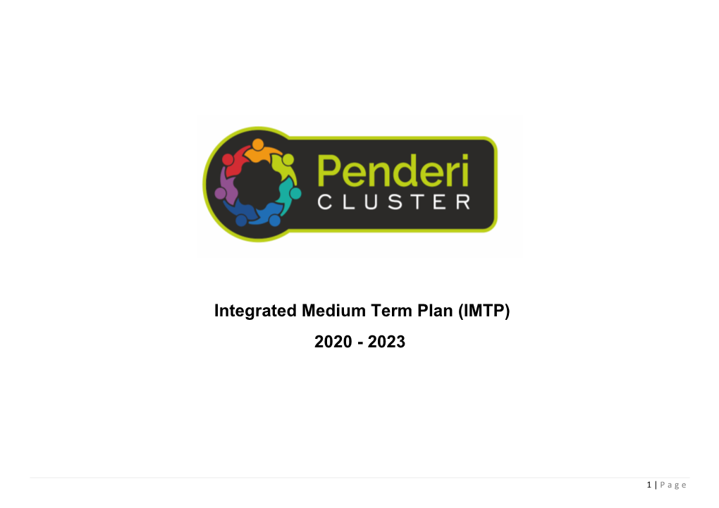 Penderi Cluster IMTP 2020-2023