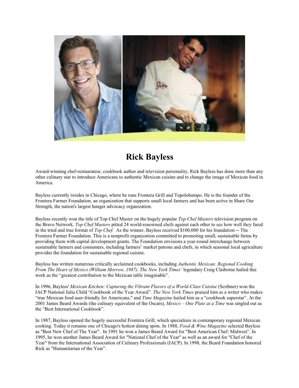 Rick Bayless