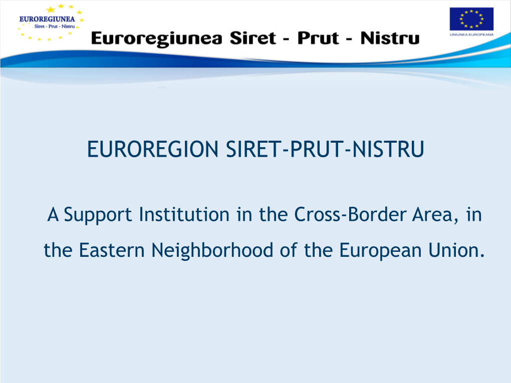 Euroregion Siret-Prut-Nistru