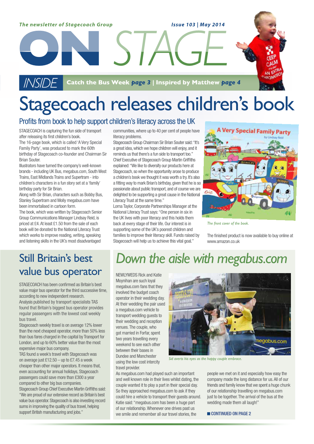 Stagecoach Releases Children's Book