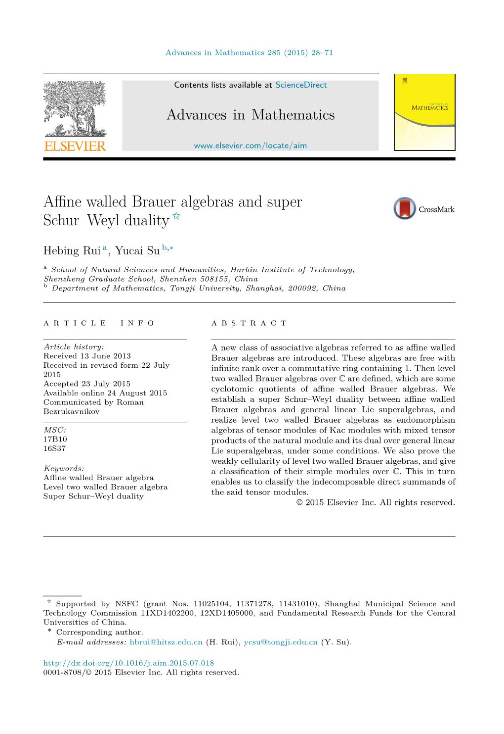 Affine Walled Brauer Algebras and Super Schur–Weyl Duality