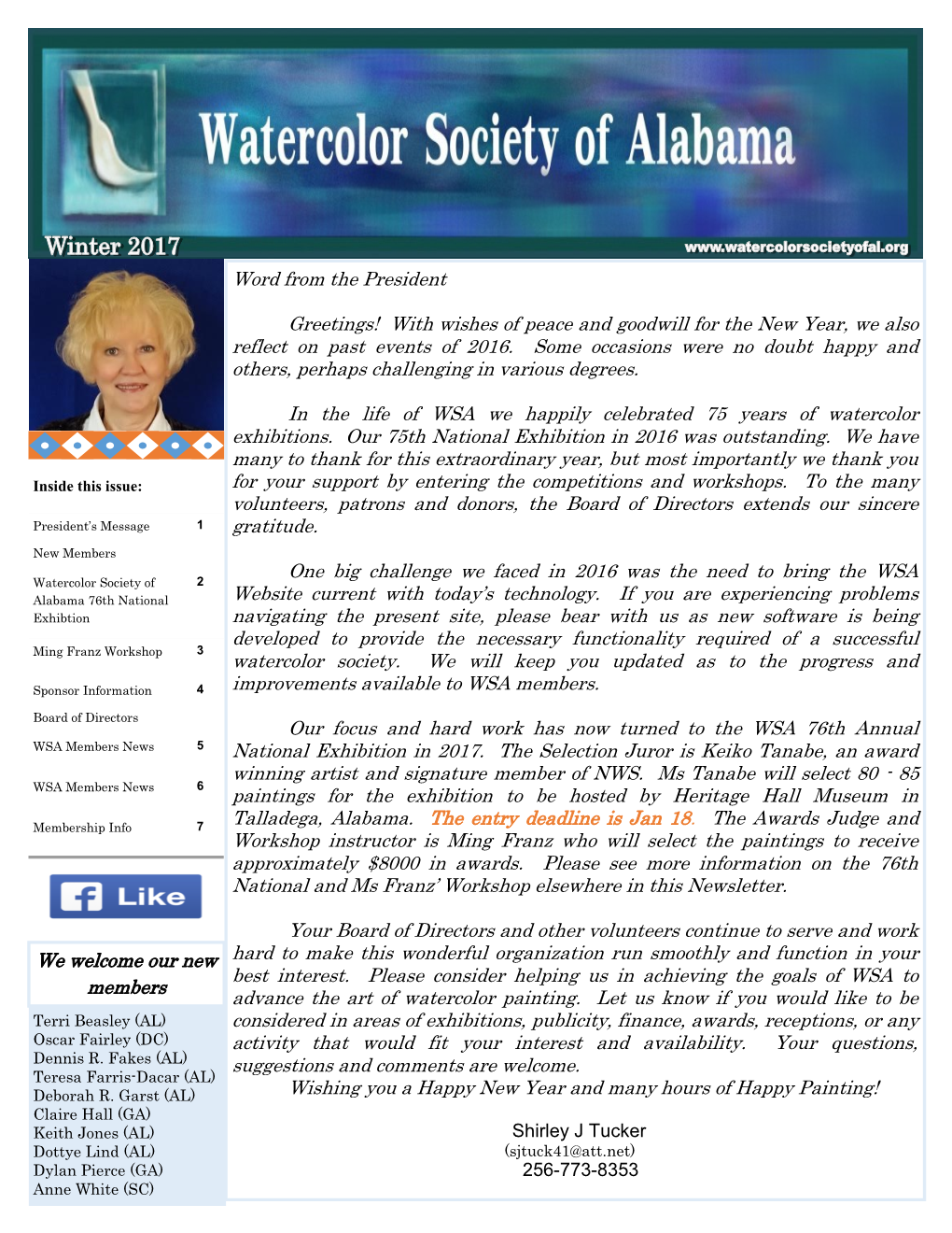 WSA-Newsletter-Winter-2016-17.Pdf