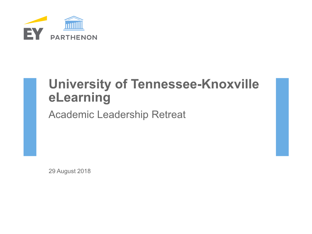 UTK Elearning (EY-Parthenon)