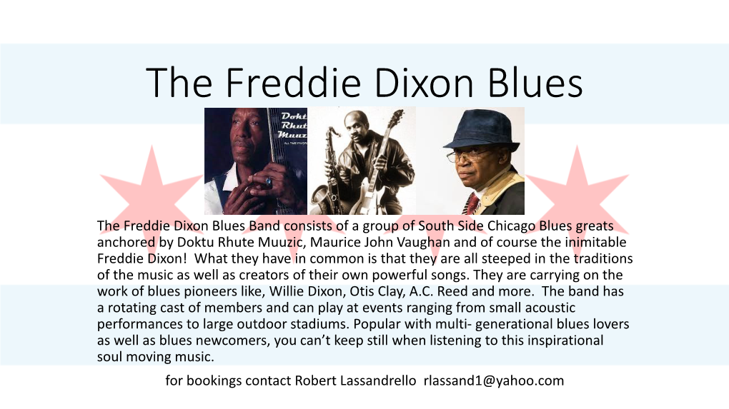 The Freddie Dixon Blues Band