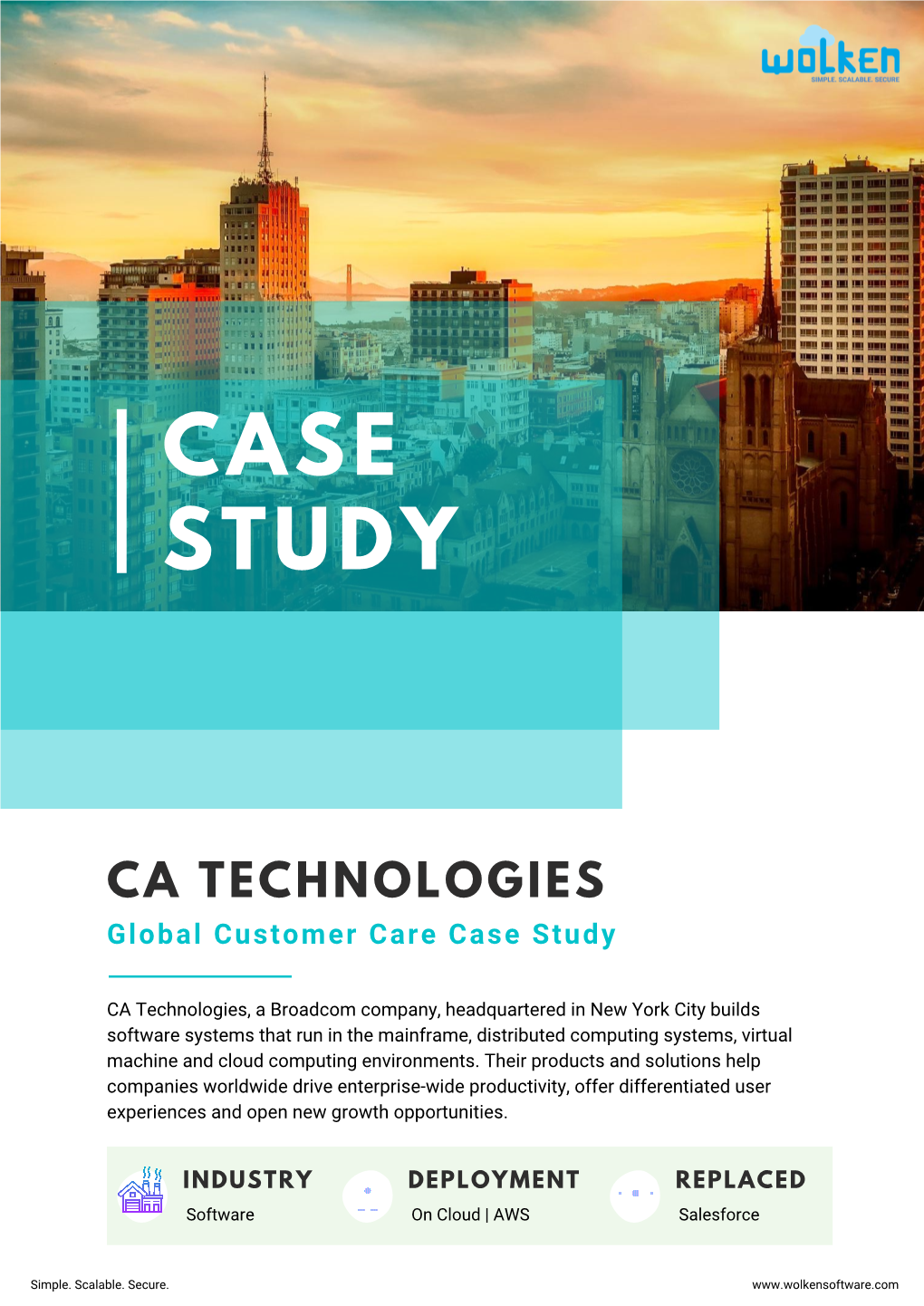 CA TECHNOLOGIES Global Customer Care Case Study