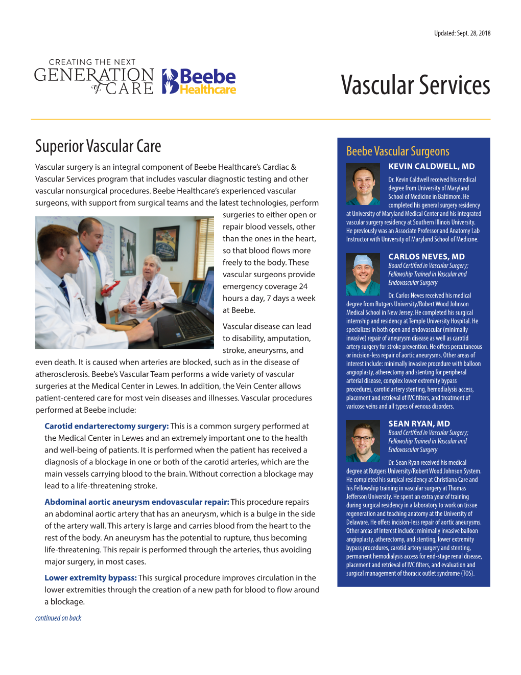 Vascular Services