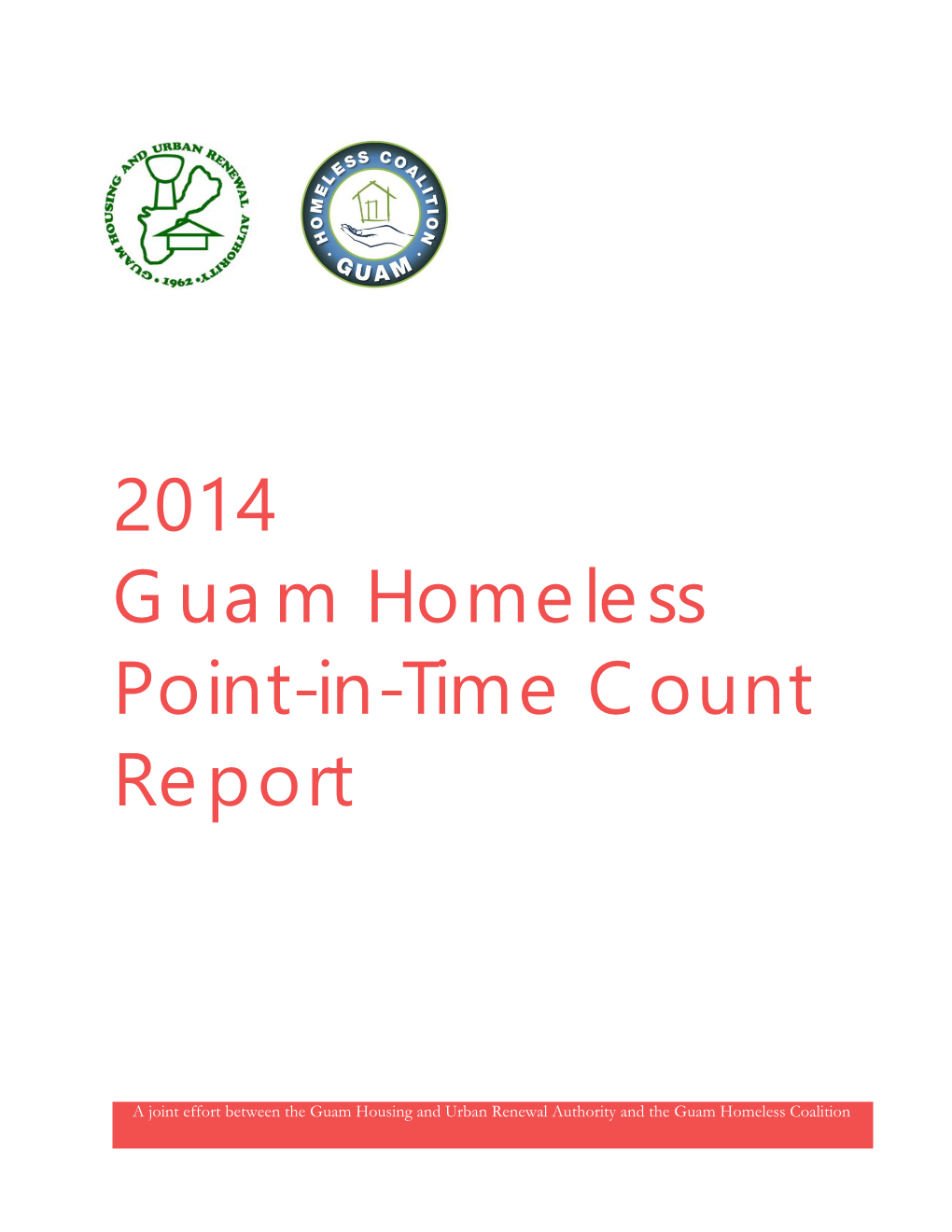 2014 Guam Homeless Point-In-Time Count Report