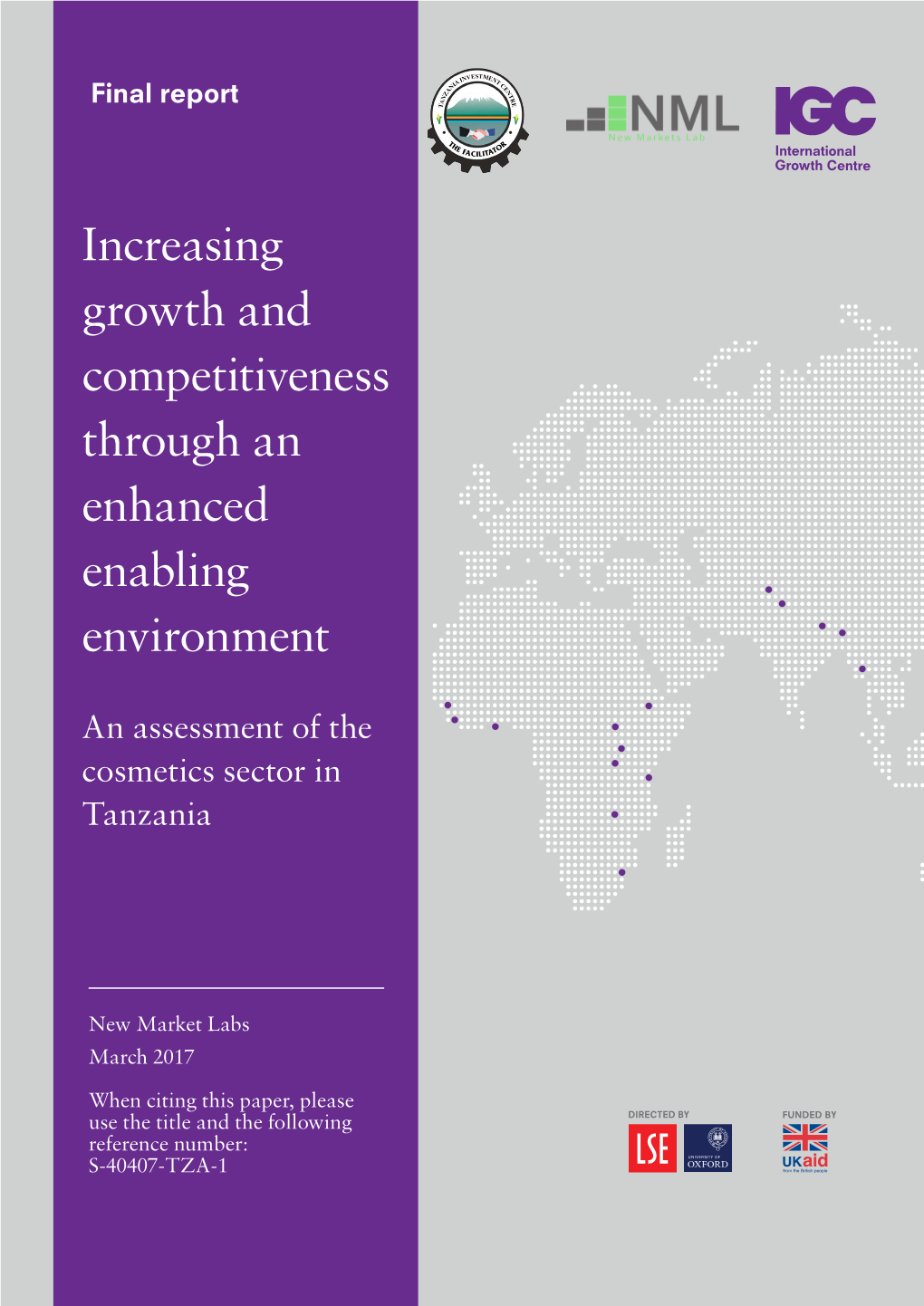 An Assessment of the Cosmetics Sector in Tanzania