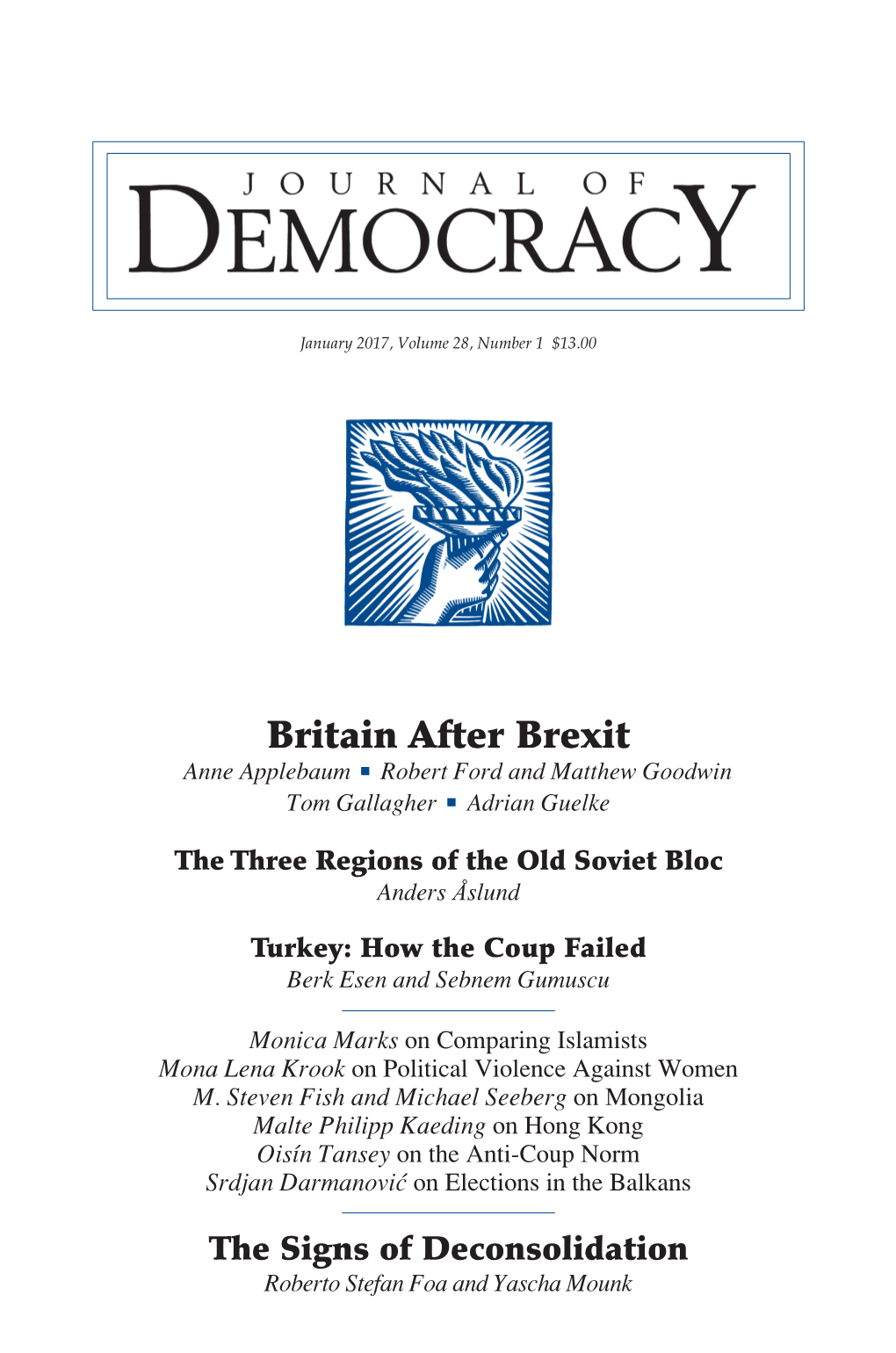 Britain After Brexit Anne Applebaum Robert Ford and Matthew Goodwin Tom Gallagher Adrian Guelke