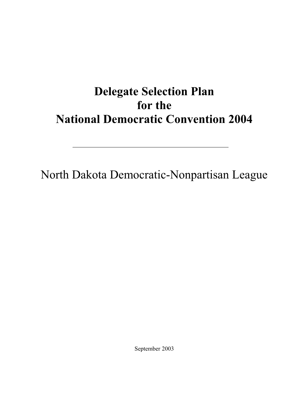 North Dakota Democratic-Nonpartisan League