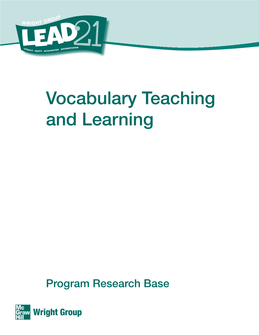 Vocabulary Teaching and Learning