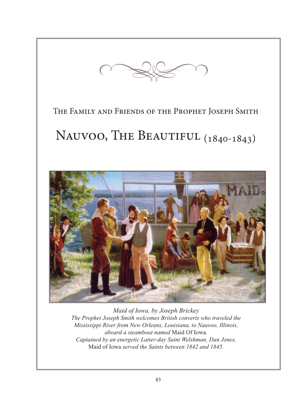 Nauvoo, the Beautiful (1840-1843)