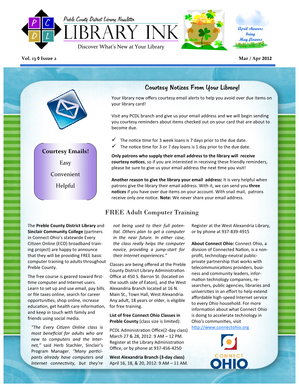 Marapr Newsletter 2012